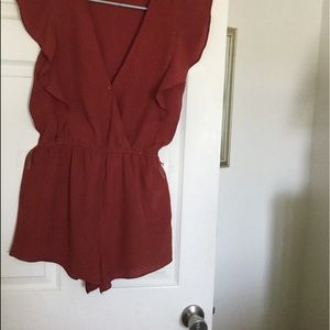 Forever 21 maroon colored Rompers